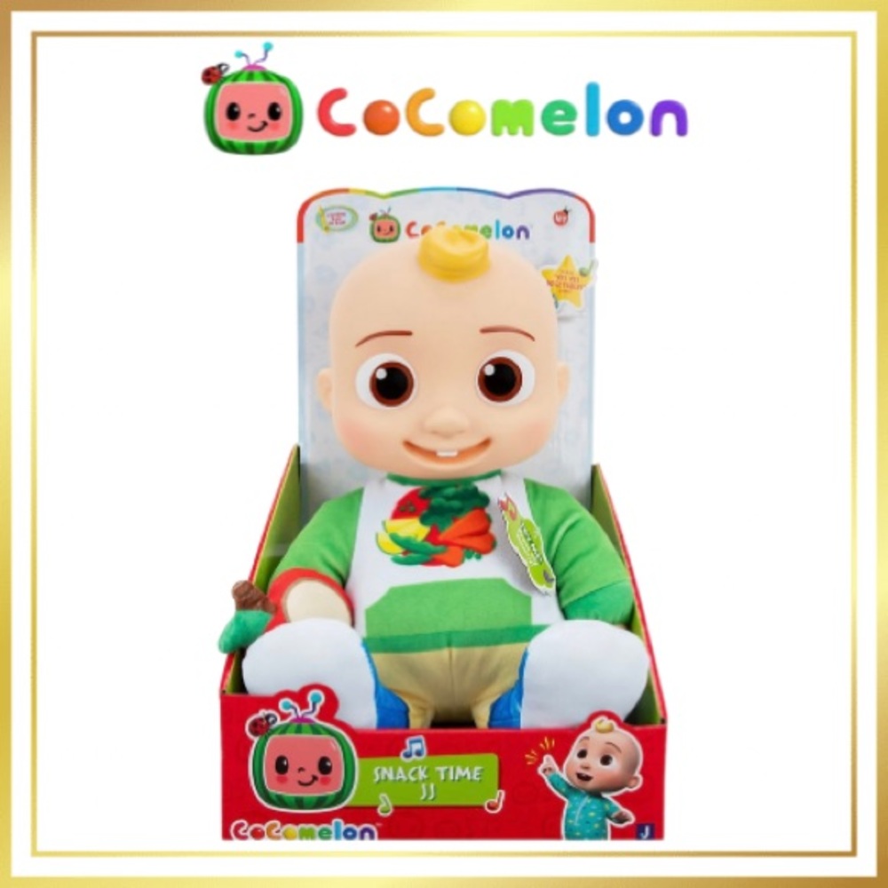 🎄COCOMELON 11-inch Snack Time JJ Plush Doll
